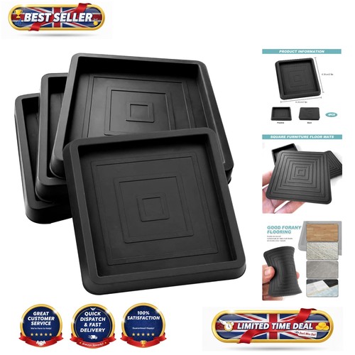 Non slip square furniture feet - non-slip,