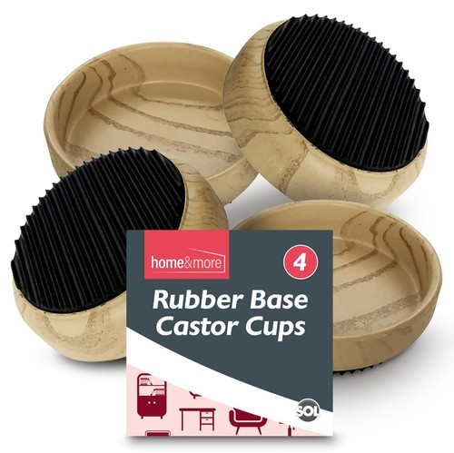 Sol 4pk castor cups - 4pk,