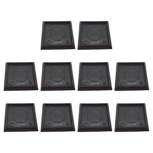 Pcs castor cups - 10, carpets