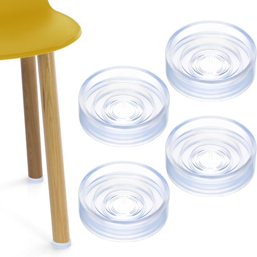 Qwork pcs clear castor cup - 4,