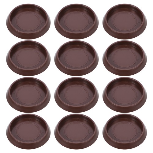 12pcs round plastic caster - 12pcs,