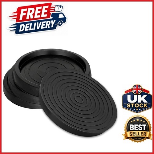 4pcs round rubber caster - 4pcs,