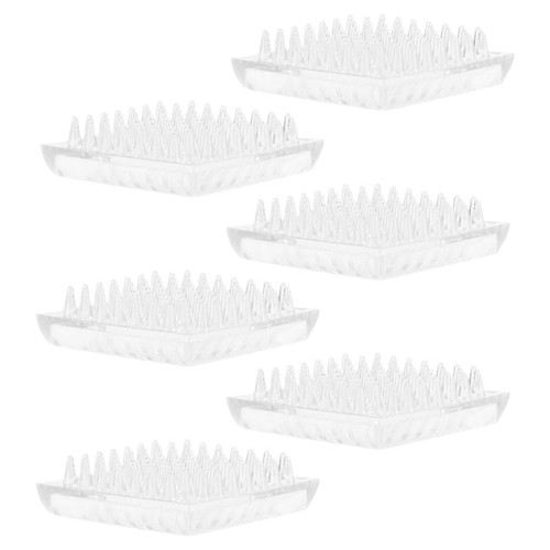 6pcs clear durable - clear, furniture