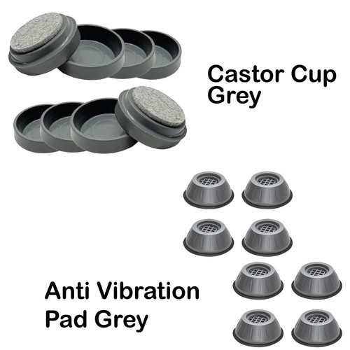 Rubber base castor - rubber,