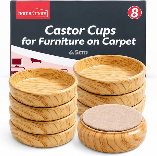 8pk furniture castor - 8pk,