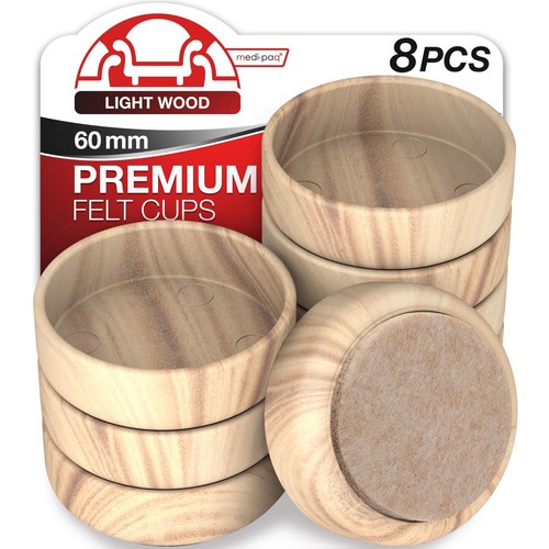Castor cups for furniture - castor,