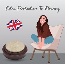 Felt Castor Cups Large